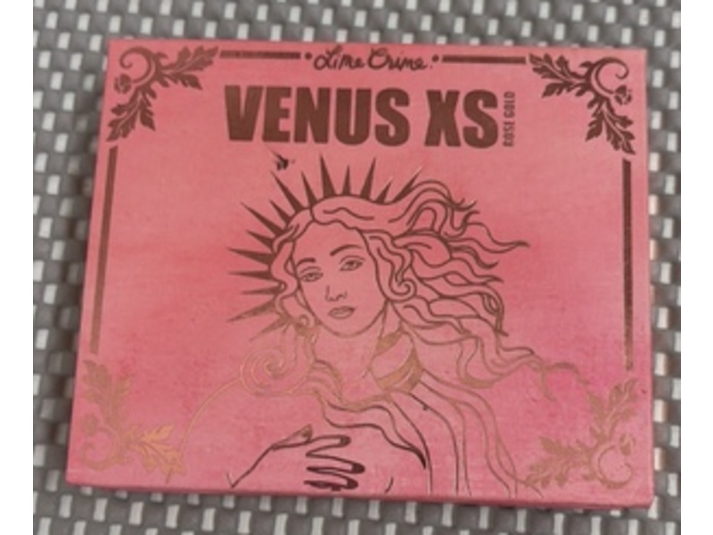 Lime Crime Venus Xs Rose Gold Eyeshadow Palette, 0.059 oz/1.67 g