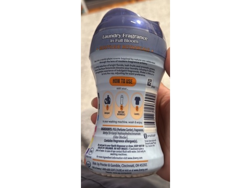 Downy Laundry Scent Booster, Citrea, 4.8 oz/136 g