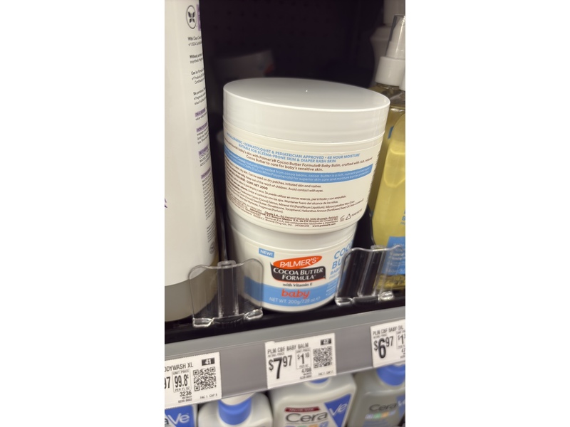 Palmer's Baby Balm, Cocoa Butter, 7.25 oz/200 g