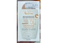 Eau Thermale Avene Very High Protection Tinted Mineral Fluid, SPF 50+, 40 mL - Image 3