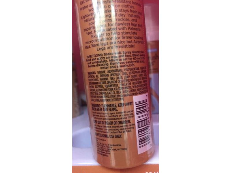 Sally Hansen Airbrush Legs, Light Glow, 1.5 oz/42.5 g