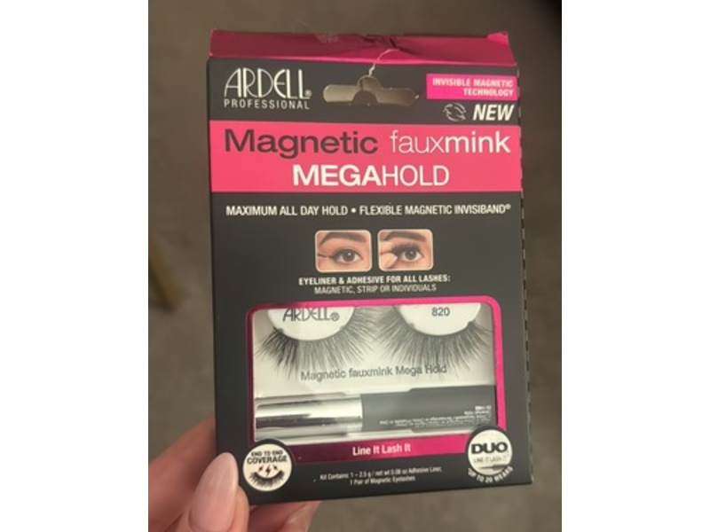 Ardell Magnetic Fauxmink MegaHold Liquid Liner & Lash, 820
