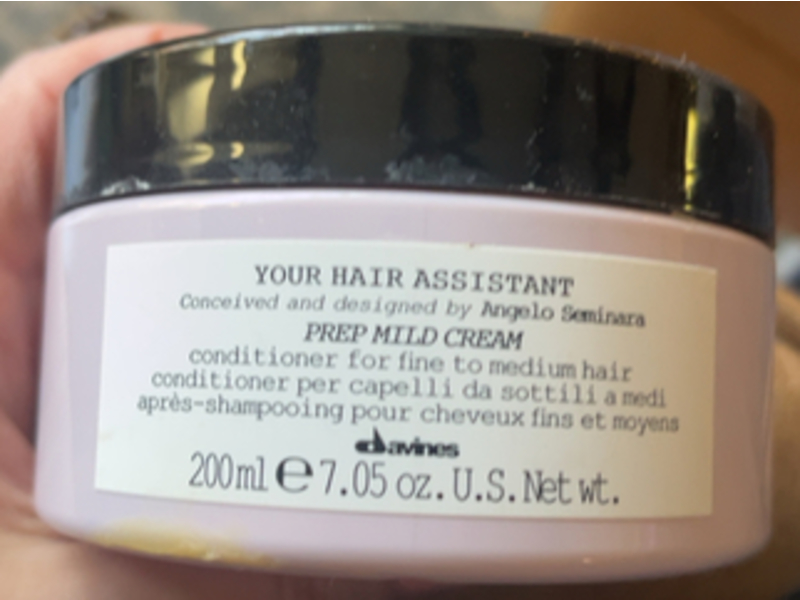 Davines Your Hair Assistant Prep Mild Cream, 7.05 oz/200 mL