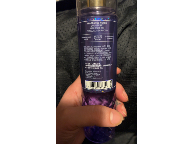 Bath & Body Works Starlit Night Fine Fragrance Mist, 8 fl oz/236 mL