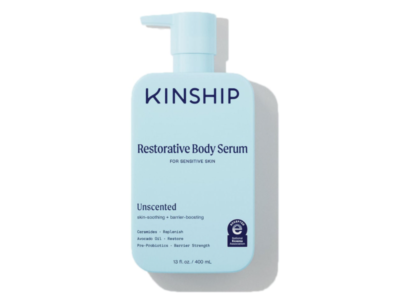 Kinship Restorative Body Serum, Unscented, 13 fl oz/400 mL