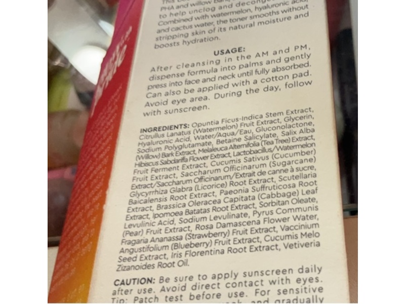 Glow Recipe Pha + Bha Pore Tight Toner, Watermelon Glow, 150 mL
