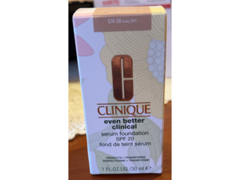 Clinique Even Better Clinical Serum Foundation, SPF 20, CN 28 Ivory, 1 fl oz/30 mL