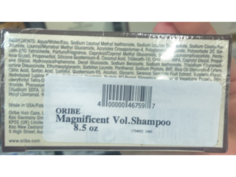 Oribe Shampoo For Magnificent Volume, 8.5 fl oz
