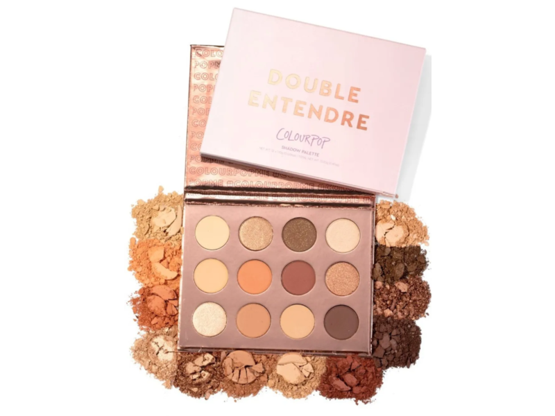 Colourpop Double Entendre Shadow Palette, 0.47 oz/13.20 g
