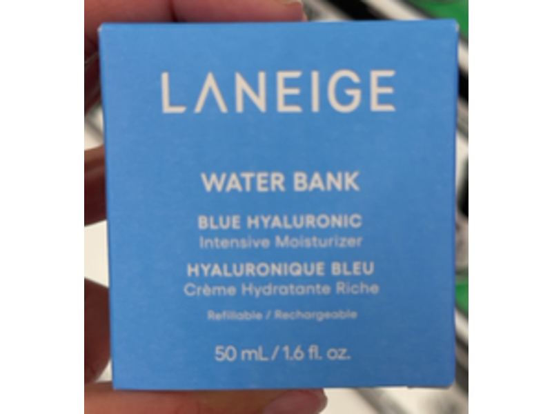 Laneige Water Bank Blue Hyaluronic Intensive Moisturizer,1.6 fl oz/50 mL