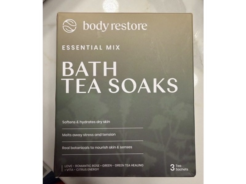 Body Restore Bath Tea Soaks, 3 Count