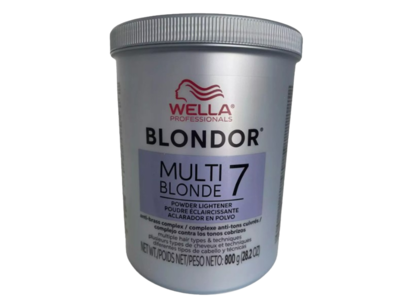 Wella Professionals Blondor Multi 7 Blonde Powder Lightener, 28.2 oz/800 g