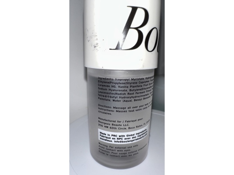 Boulangerie Paris Body Oil, Souffle Vanille, 6 fl oz/180 mL