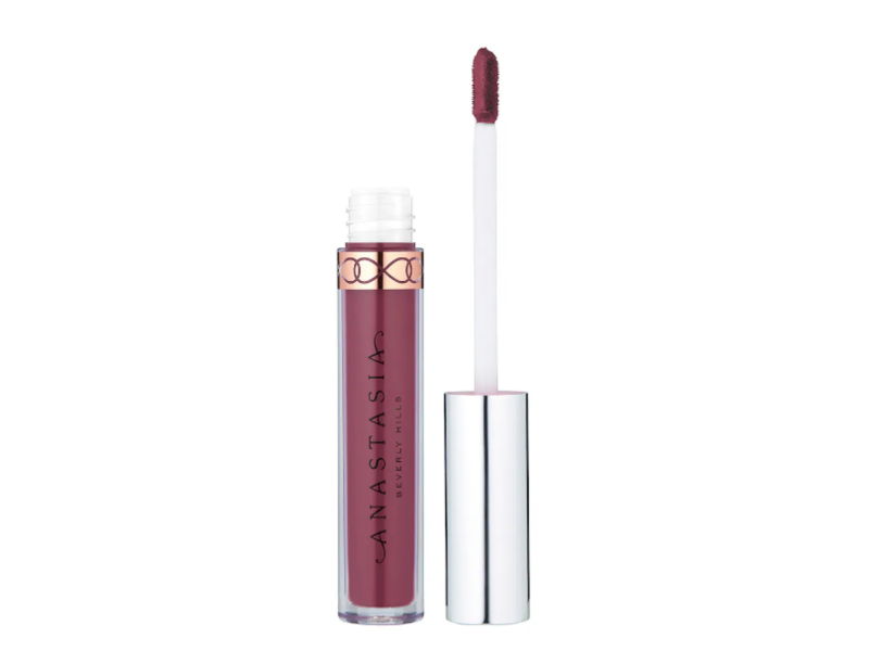 Anastasia Beverly Hills Liquid Lipstick, Poet Dusty mauve, 0.1 oz/3.2 g