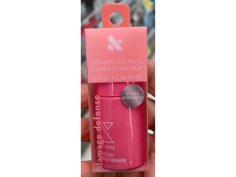 Olive & June Advanced Nail Strengthener, 0.46 fl oz/13.5 mL