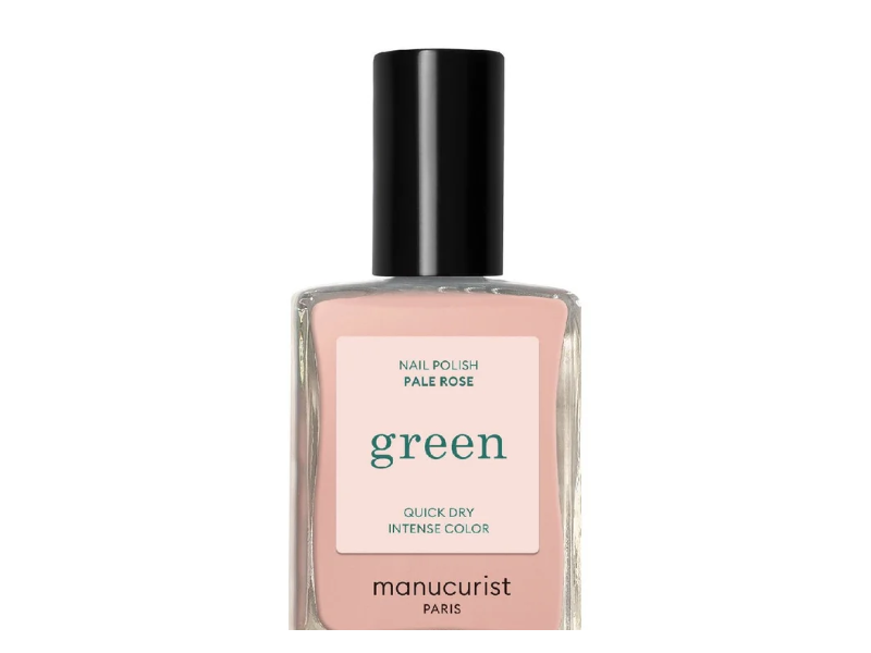 Manucurist Green Natural Nail Polish, Pale Rose, 0.5 fl oz/15 mL