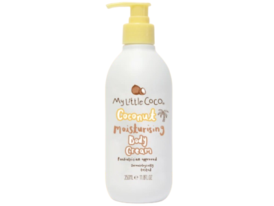 My Little Coco Moisturizing Body Cream, Coconut, 11.8 fl oz/350 mL