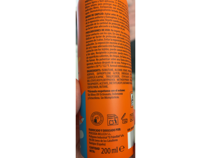 Lacura Sun Kids Transparent Sunscreen Spray, SPF 50+, 200 mL