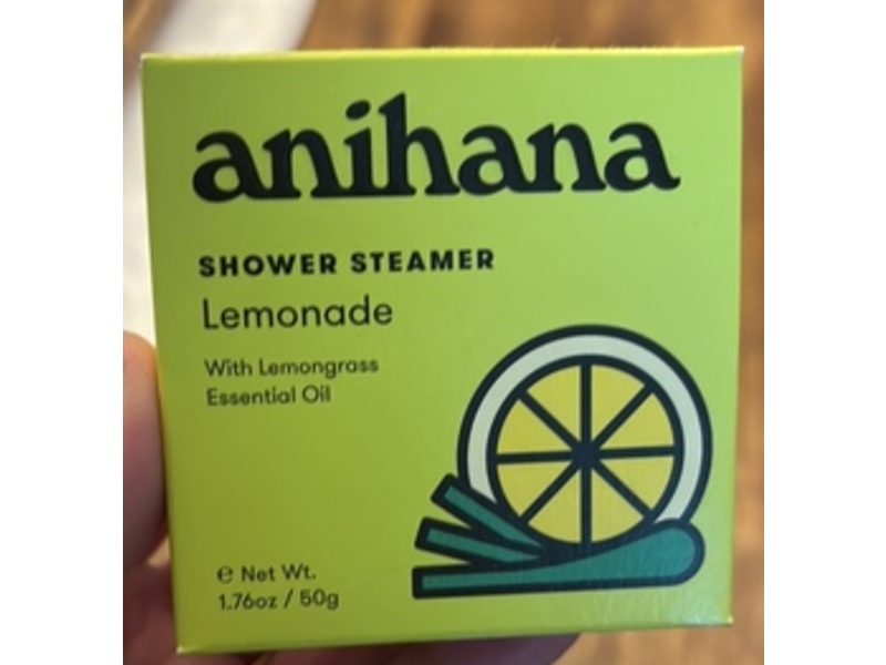 Anihana Shower Steamer, Lemonade, 1.76 oz/50 g