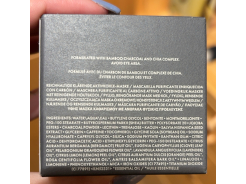 Origins Clear Improvement Rich Purifying Mask, Charcoal, 2.5 fl oz/75 mL