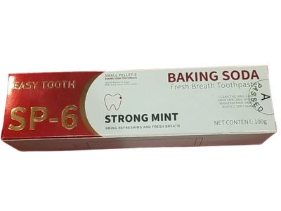 Easy Fresh Breath Toothpaste, Strong Mint, 100 g