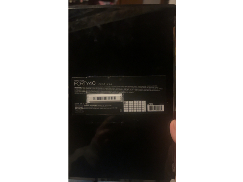 nicka k Perfect Colors Forty40 Eyeshadow Palette, Festival, 3.10 oz/88 g