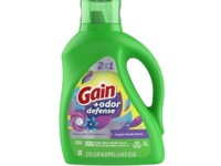 Gain+ 2 In 1 Odor Defense Laundry Detergent, Super Fresh Blast, 64 Loads, 92 fl oz/2.72 L - thumbnail 1