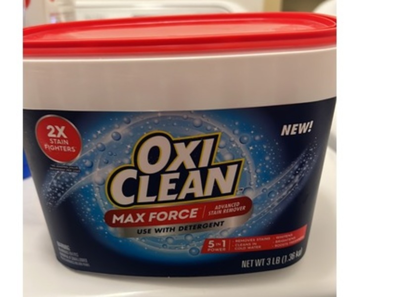 Oxiclean Max Force Advanced Stain Remover Detergent, 1.36 kg