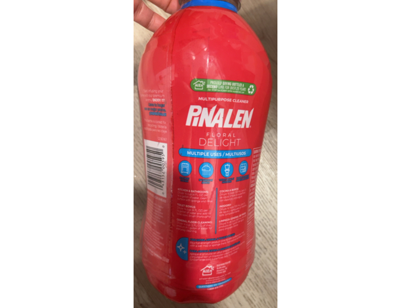 Pinalen Scent Boost Technology Multipurpose Cleaner, Floral Delight, 56 fl oz/1.65 L