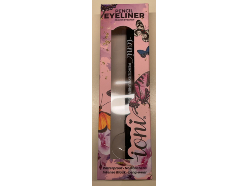 Ioni Pencil Eyeliner, Intense Black, 0.053 oz/15 g