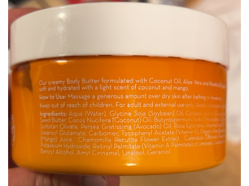 Om She Aromatherapy, Coconut Oil & Mango, 8.82 oz/250 g