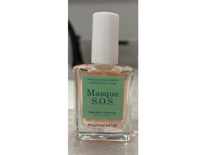 Manucurist Masque SOS Damaged Nail Mask, Repairing, 0.5 fl oz/15 mL
