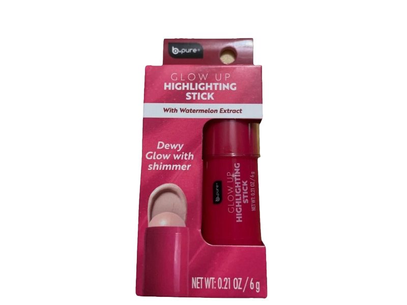 b.Pure Glow Up Highlighting Stick, Watermelon Extract, 0.21 oz/6 g