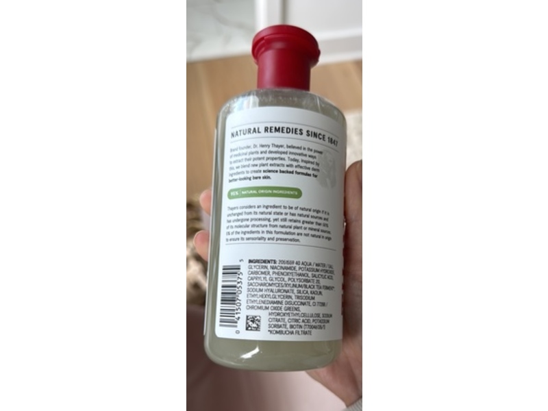 Thayers Oil Balancing & Cooling Jelly Toner, 12 fl oz/355 mL