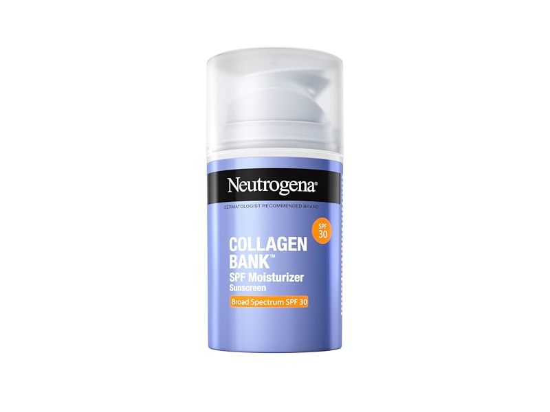 Neutrogena Collagen Bank SPF Moisturizer Sunscreen, SPF 30, 2.7 fl oz
