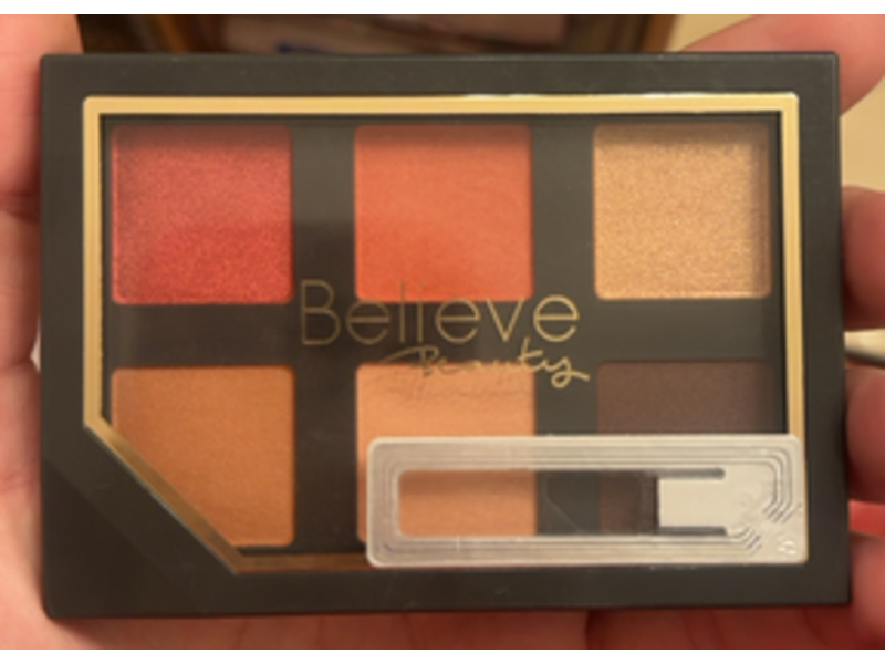 Believe Beauty Eyeshadow Palette, Sultry Sunset, 0.14 oz/4 g