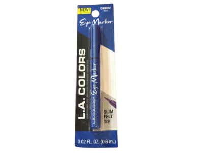 L.A. Colors Eye Marker, C68352B Blue, 0.02 fl oz/0.6 mL