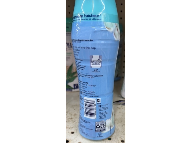 Downy Cool Cotton Laundry In-Wash Scent Booster Beads, 8.6 oz/244 g