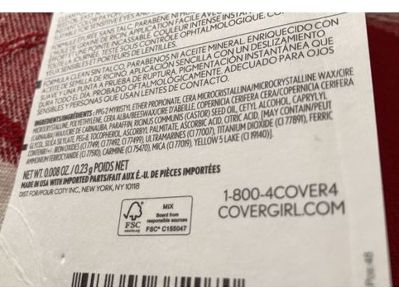 Covergirl Lash Blast Clean Volume Mascara, 800 Very Black & Perfect Point Plus Eye Pencil, 200 Black Onyx, 0.008 oz/0.23 g