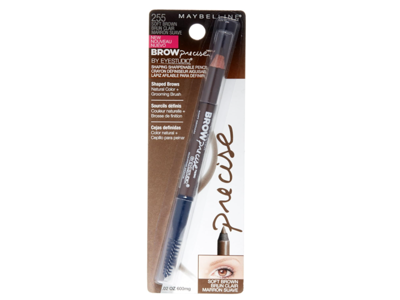 Maybelline Eye Studio Brow Precise Pencil, Soft Brown, 0.02 oz