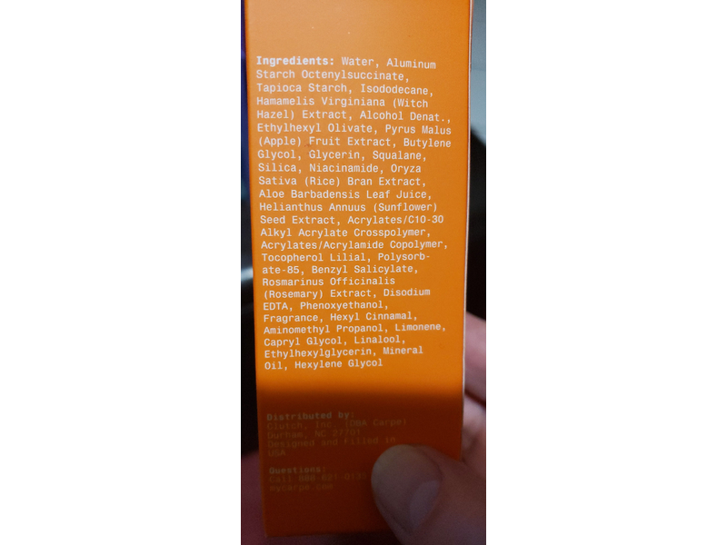 Carpe Sweat Absorbing Breast Lotion, 2.03 fl oz/60 mL