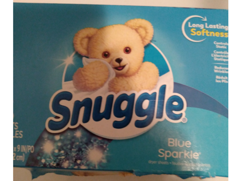 Snuggle Fabric Softener Dryer Sheets, Blue Sparkle, 230 Sheets