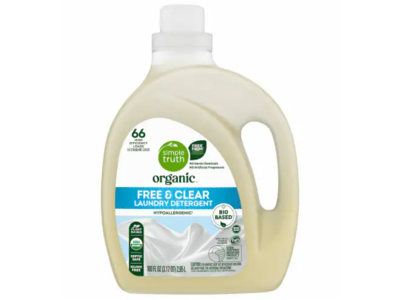 Simple Truth Organic Liquid Laundry Detergent, Free & Clear, 66 Loads, 100 fl oz/2.95 L