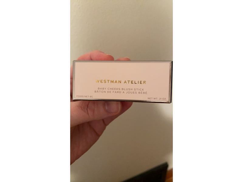 Westman Atelier Baby Cheeks Blush Stick, Poppet - Poppy Pink, 0.21 oz/6 g