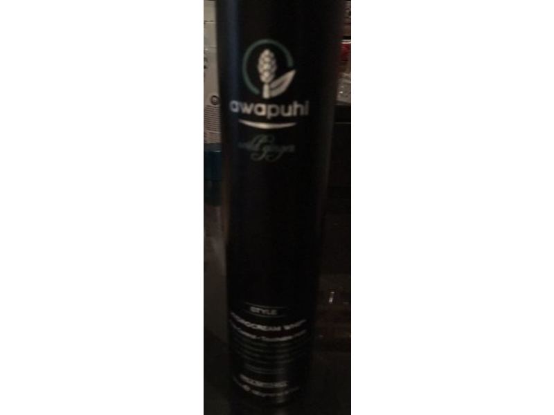 Paul Mitchell Awapuhi Hydrocream Whip Mousse, Wild Ginger, Style, 6.7 oz/200 mL
