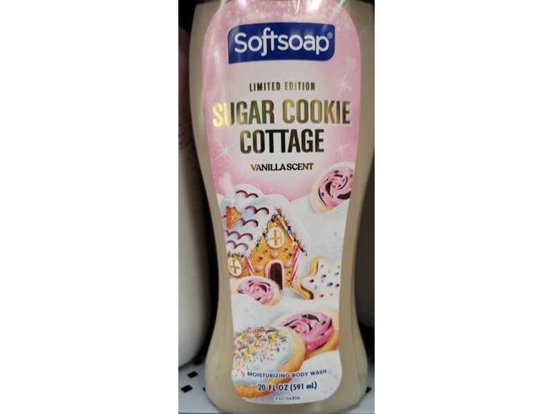 SoftSoap Moisturizing Body Wash, Sugar Cookie Cottage, 20 fl oz/591 mL