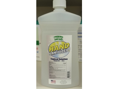 20/10 Hand Sanitizer, Ethanol, 32 oz