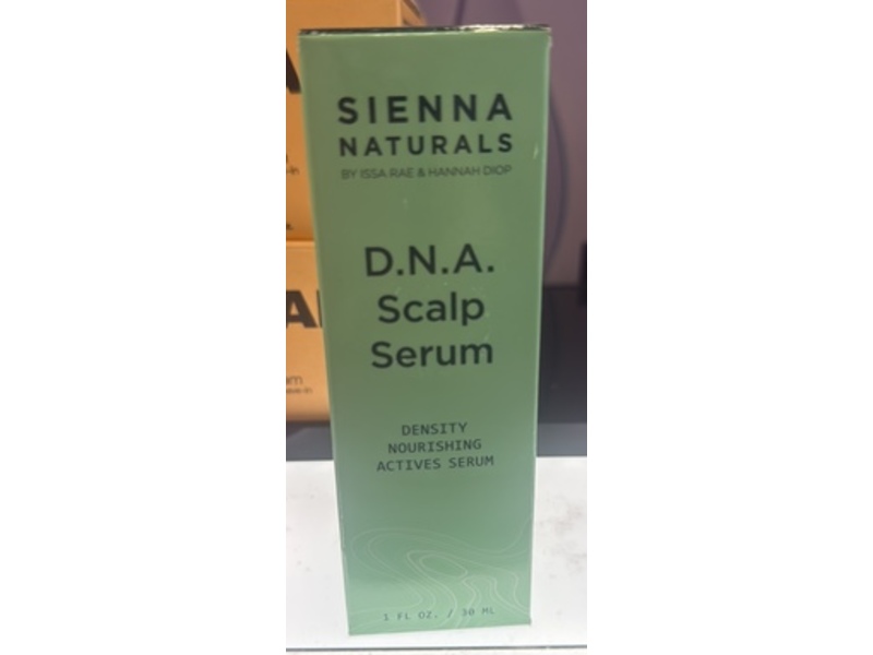 Sienna Naturals D.N.A. Scalp Serum Density Nourishing Actives Serum, 1 fl oz/30 mL
