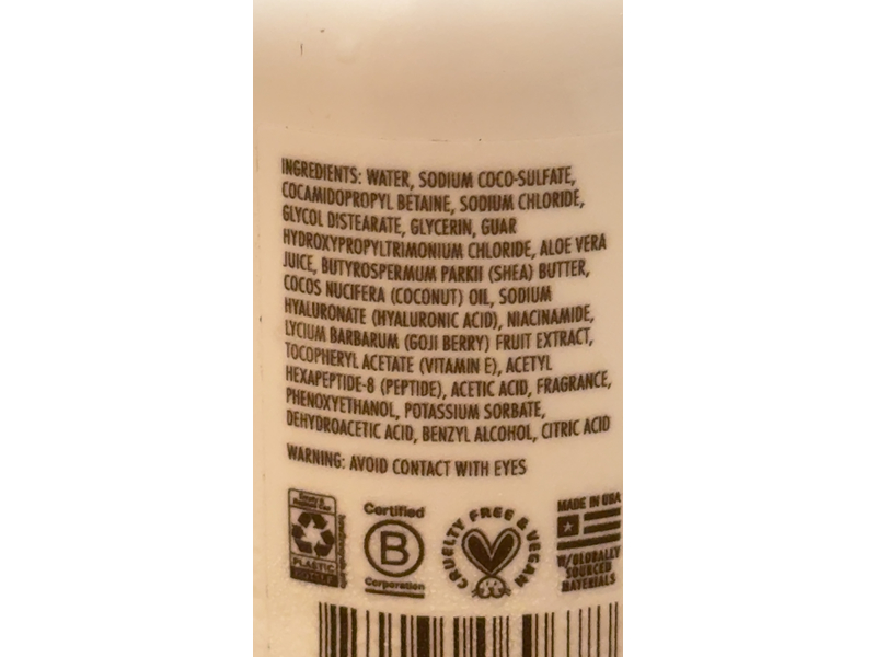 Soapbox Nourishing Body Wash, Coconut + Goji Berry, 3.3 fl oz/97 mL