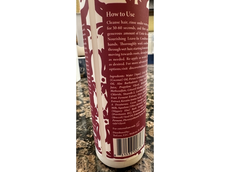 Treluxe Untie The Knot Nourishing Leave-In Conditioner, 8 fl oz/237mL